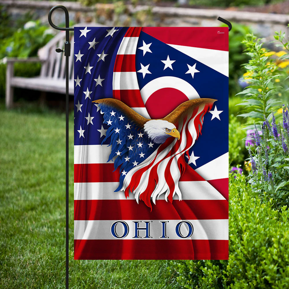 Ohio Eagle Flag MLH1774Fv31