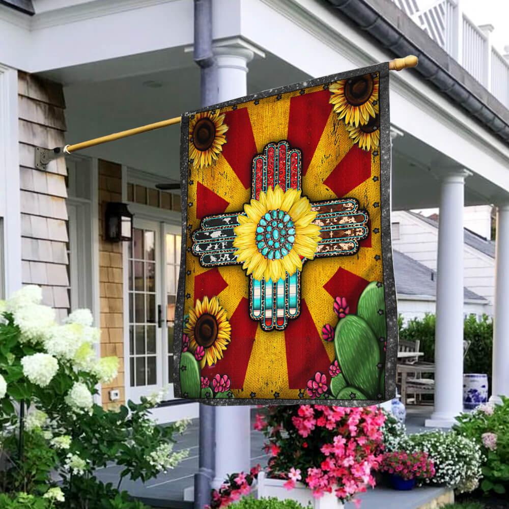 New Mexico Flag - Zia Love